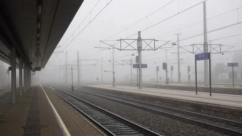 WestBahn in Wels Stockbeeldmateriaal 220093173