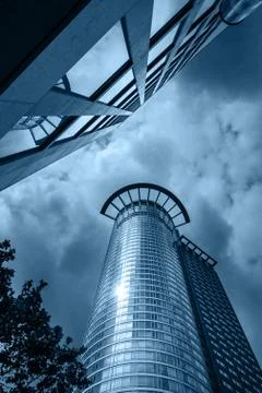 Westend tower skyscraper. Stock Photos