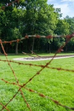 The Westerbork transit camp Stock Photos