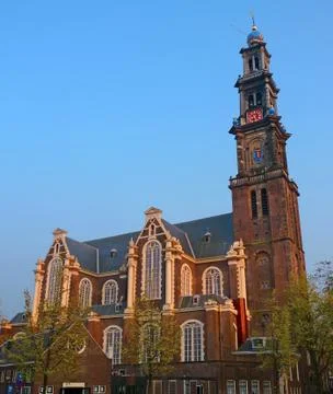Westerkerk amsterdam Stock Photos