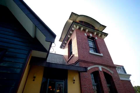 Western architecture exterior 写真素材