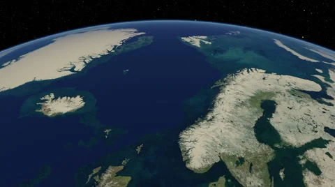 Western Arctic in December. Medium-low-angle circular tracking shot. Video stock 50227951