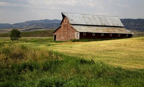 Western barn Stock Photos