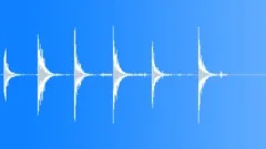 Western boot spurs on woodSound Effect
