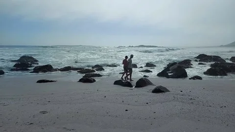 Western Cape Beach #4 Stock Footage 174302972