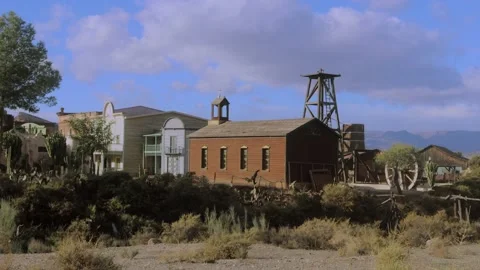 Western City Authentic Stock Footage 148129435