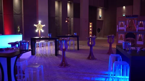 Western gala night Stock Footage 259730053
