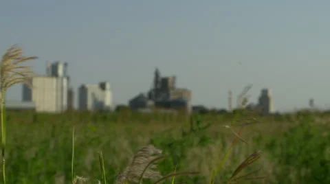 Western Kansas Grain Elevators 13 Video stock 40602551