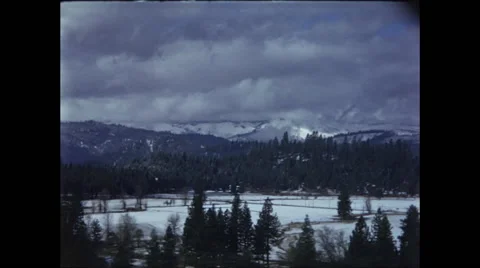 Western Mountain Vista Stock Footage 47643000