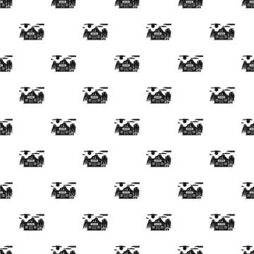 Western saloon pattern seamless vector Stock Illustration