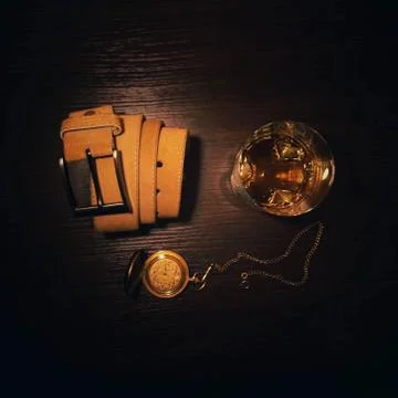 Western table composition Stock Photos