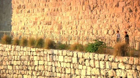 Western Wall Stock Footage 10931006