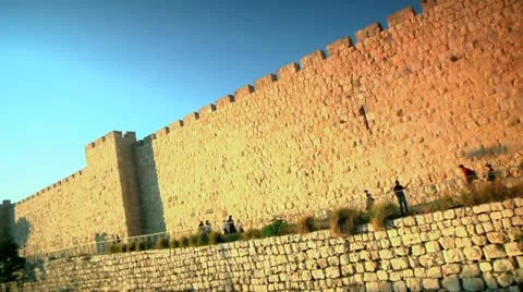 Western Wall Stock Footage 10931023
