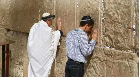 Western wall Stockbeeldmateriaal 21231857