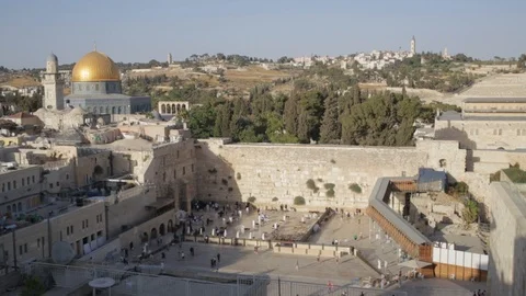 Western Wall Stock Footage 85799221
