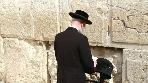 Western wall jerusalem Stock Footage 21232156