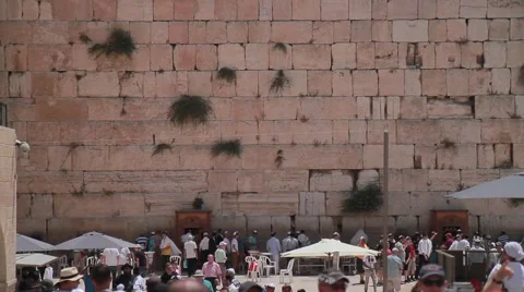 The Western Wall in Jerusalem 動画素材 40272381