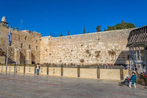 The Western Wall, Jerusalem Stock Photos