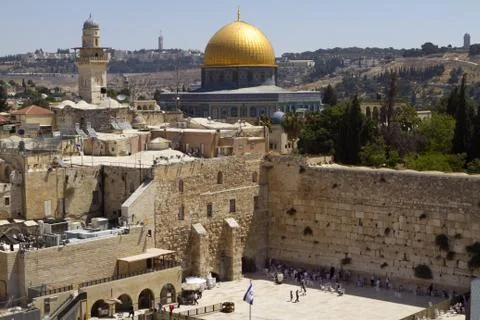 Western wall, Jerusalem Stock Photos