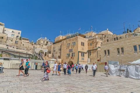 The Western Wall, Jerusalem Foto stock