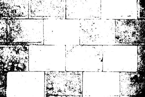 Western Wall, Jerusalem. The Wailing Wall. Black and white vector illustration. Illustrazione stock