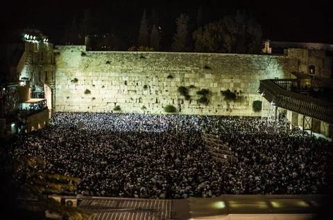 The Western Wall Stock Photos