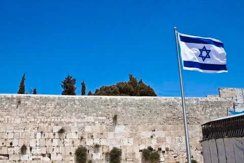 Western wall Stock Photos
