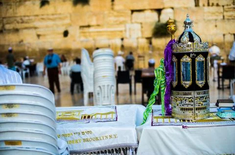 The western wall Foto stock