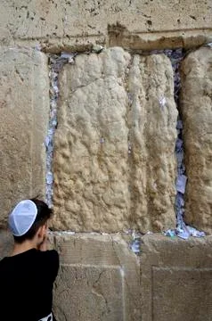 The Western Wall Stock Photos