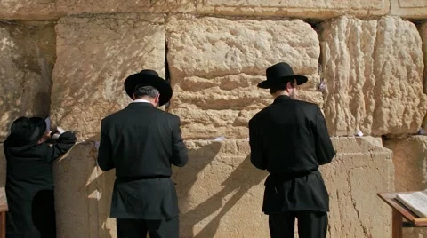 Western Wall - Smooth tracking shot 스톡 동영상 59113452