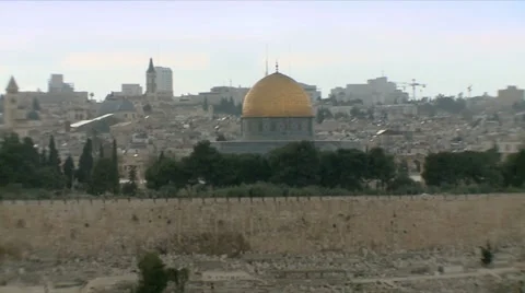 Western Wall - Temple Mount Stock Footage 10878649