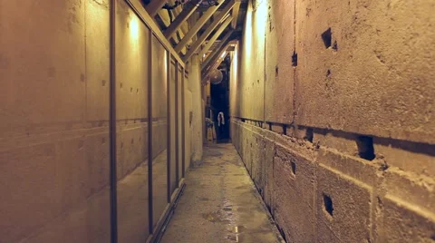 Western wall tunnels 3 Stock Footage 2770065