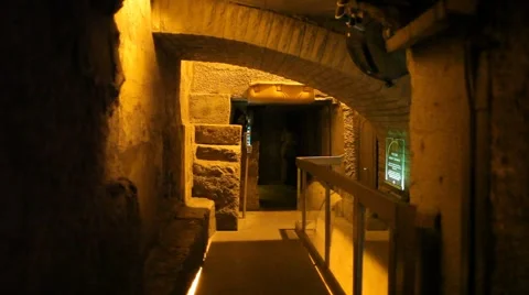 Western wall tunnels 8 Stock Footage 2792380