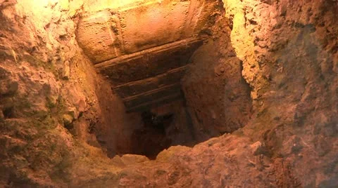 Western Wall Tunnels Stock Footage 11008728