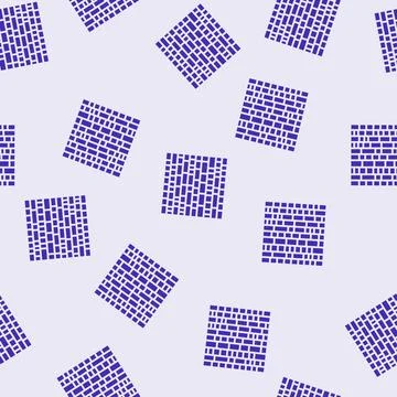 Western wall wailing wall glyph seamless pattern Stock Illustration