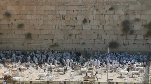 Western wall4 Video stock 20955714