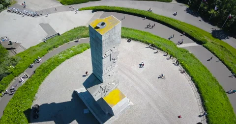 Westerplatte. Memorial of the Second World War Stock Footage 133169021