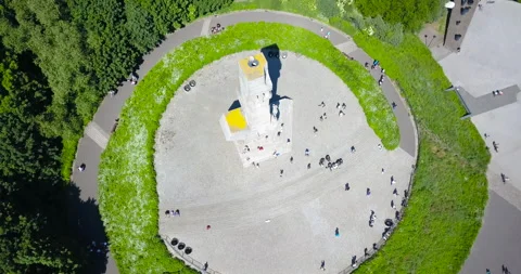 Westerplatte. Memorial of the Second World War Stock Footage 133172791