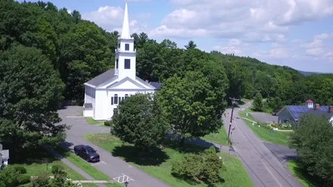 Westhampton, MA rise Stock Footage 329394235