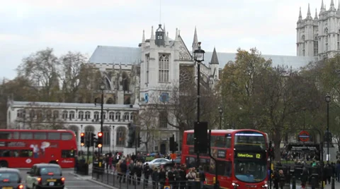 Westminister Abbey Stock Footage 33446495