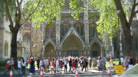 Westminster abbey Stock Footage 11112021