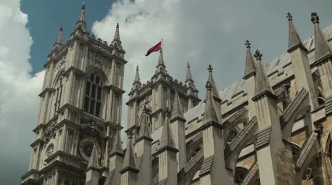 Westminster Abbey Stock Footage 40701937