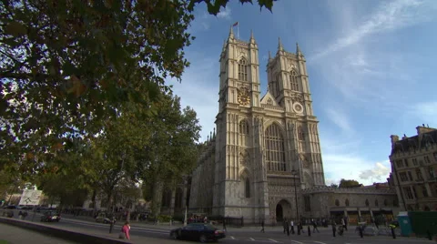 Westminster Abbey Stock Footage 52224504