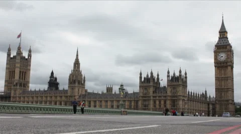 Westminster and Big Ben Time Lapse Stock Footage 47436429