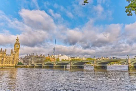 Westminster Bridge, Daytime Stock Photos