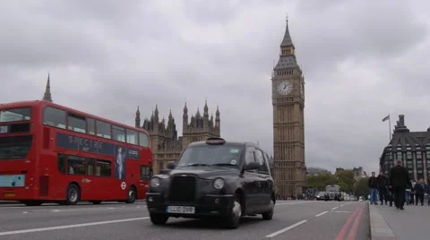 Westminster Bridge Stock Footage 56735311