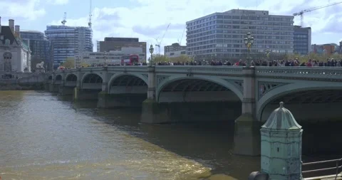 Westminster Bridge Stock Footage 301454378