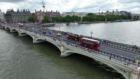 Westminster Bridge Stock Footage 347923392