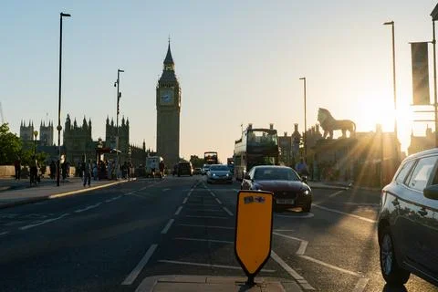 Westminster Bridge Pathway Stock Photos