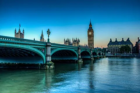 Westminster bridge Stock Photos